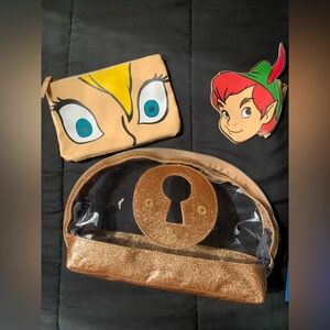 TINKERBELL MAKEUP COSMETIC BAG DANIELLE NICOLE NEW DISNEY STORE
